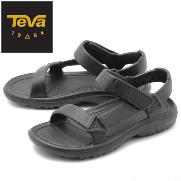 Teva テバ Kids Kids Hurricane Drift Black c 3 靴のまつや 通販 Yahoo ショッピング