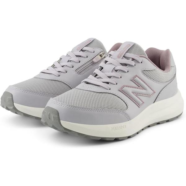 NEW BALANCE [ニューバランス] ウォーキングシューズ WW363 現行モデル 幅広/ワイド レディース ジッパー付き E9(GRAY/PURPLE) NB WW363M 2E E9