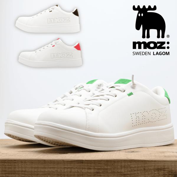 moz（モズ） メンズ スニーカー コートシューズ 吸湿 吸汗 洗える