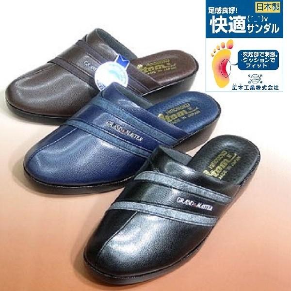 防寒サンダル 前かぶり アトム 広木 日本製 指圧効果 メンズ No 1903 ベランダ 庭 軒先 Atom At1903 くつんち 通販 Yahoo ショッピング