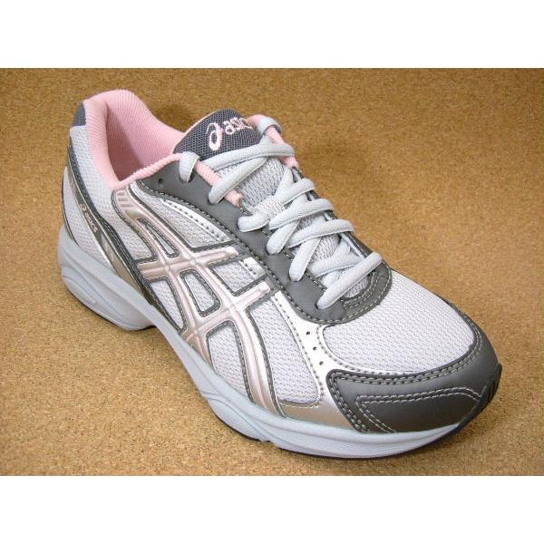 アシックス Asics Tjg1 ロードジョグ3 グレー ピンク レディース スニーカー 22 0cm 25 0cm Tjg 靴屋さんのホームページ Yahoo 店 通販 Yahoo ショッピング