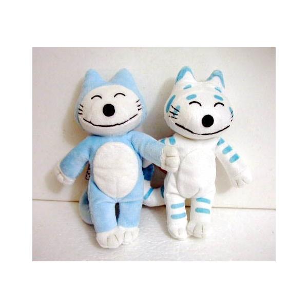 希少 11ぴきのねこ ぬいぐるみ ブルー 11ぴきのねこ ぬいぐるみ ブルー Lサイズ|【ぬいぐるみの