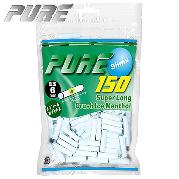 PURE FILTERピュア スリム スーパーロング クラッシュアイス メンソール フィルタースプレーしたメンソールに、メンソールカプセルを挿入。まさに、最強メンソール・フィルター。長さ24mmのロングサイズ、直径約6mmのスリムタイプ。約...