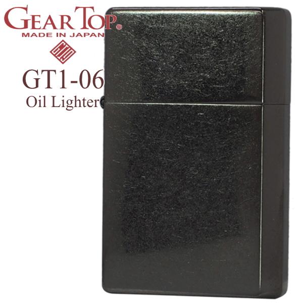 GEAR TOP ギアトップ GT1-06 ブラックニッケルバレル オイルライター