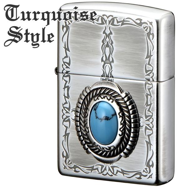 ZIPPO（ジッポー） ライター ターコイズスタイル タトゥーデザイン 