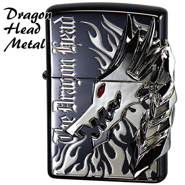 Zippo ジッポー Zdh 301bn ドラゴンヘッド ブラックニッケル 渋い かっこいい Zippoライター オイルライター Mb 喫煙具屋 Zippo Smokingtool Shop 通販 Yahoo ショッピング