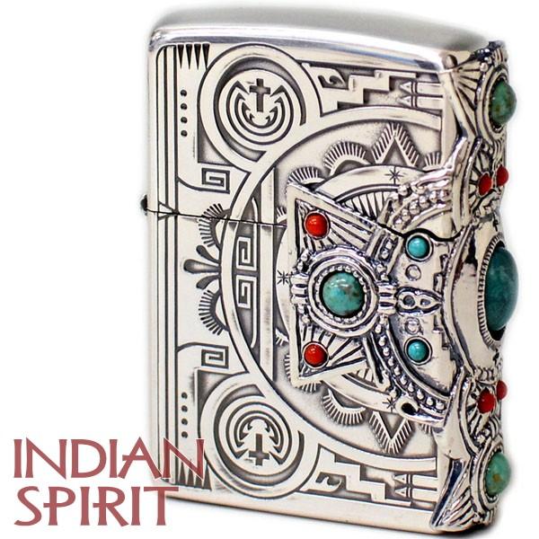 ZIPPO アメリカンインディアン イーグル ターコイズ ありあまっ 限定品 