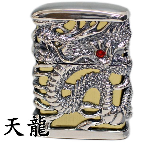 ZIPPO（ジッポー） 天龍（二） 真鍮古美 TR-BSF フルメタルジャケット 