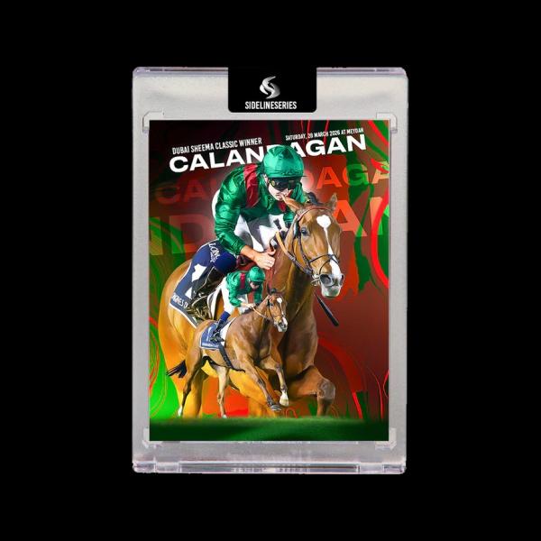 Calandagan カランダガン 海外競馬コレクションカード ドバイシーマクラシック SideLineSeries 海外直輸入 Holofil