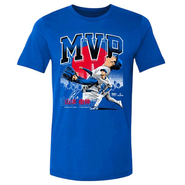 山本　由伸 MVP Tシャツ XL 予約販売 4月中旬発送予定 山本由伸 ワールドシリーズ MVP受賞記念 T