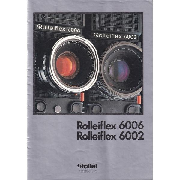 ローライ ROLLEI Rolleiflex 6006・6002 の 総合カタログ(美品中古)です・A4版 全29頁・表紙 経年保管による、薄汚れ黄ばみ等、多少ありますが中味はキレイです。・メール便 発送、可能商品です