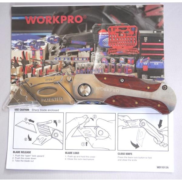 ワークプロ Work PRO カッターナイフ (新品) : 観龍堂 - 通販 - Yahoo
