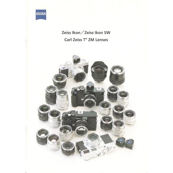 ツアイス ZEISS Ikon SW/Carl Zeiss T*ZMレンズ  の カタログ(未使用美品)です・未使用ですが保管、経年保管による薄汚れ黄ばみ多少あります・A4版 全6頁・メール便 発送、対応 可能商品です。