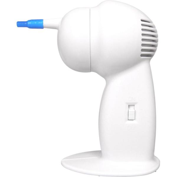 マクロス みみのお掃除 イヤークリーナー MEHR-64  吸引式で耳の奥までしっかりキレイ、耳を健やかに保つ専用クリーナーです。  シリコン製ノズル搭載で耳にやさしく、痛くなりにくい仕様。乾電池式でどこでも使える気軽さが魅力です。  サイ...
