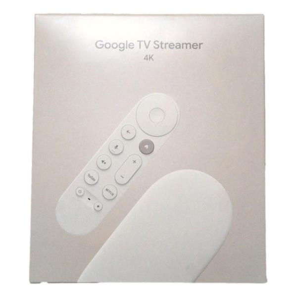 Google TV Streamer (4K) GA05662-JP概要：Googleの4K対応ストリーミングデバイス。お気に入りの動画や映画をテレビで簡単に楽しめるメディアプレーヤーです。特徴：最大4K HDR画質対応／Dolby Vis...