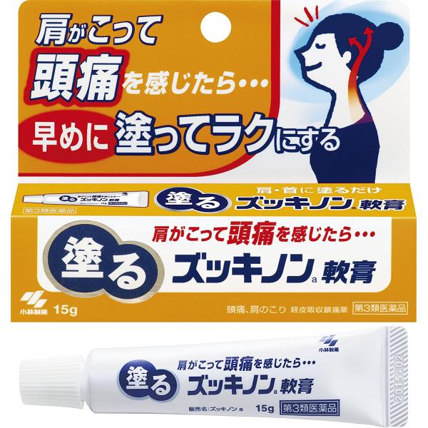 【第3類医薬品】塗るズッキノン軟膏 15g 小林製薬