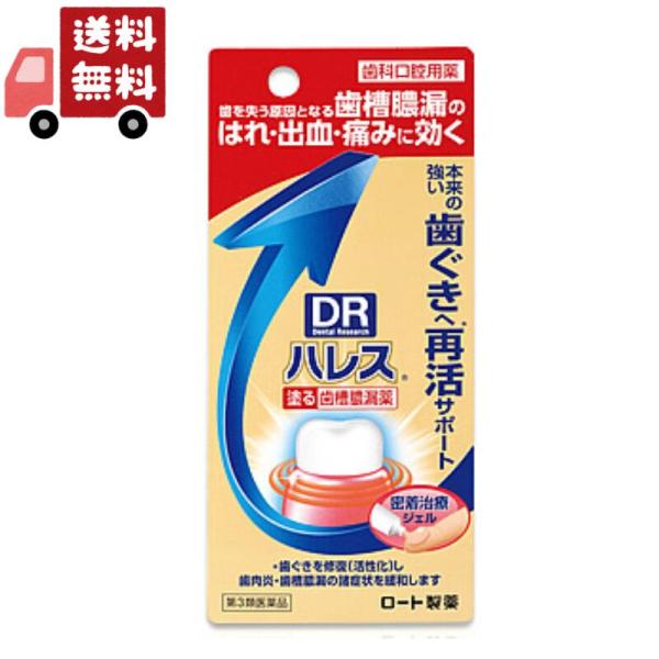【第3類医薬品】ロート製薬 ハレス口内薬 15g 歯肉炎・歯槽膿漏