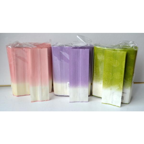 三共商店在庫共有品　脱酸素剤対応 菊柄ガゼット用袋 200枚入り 各色