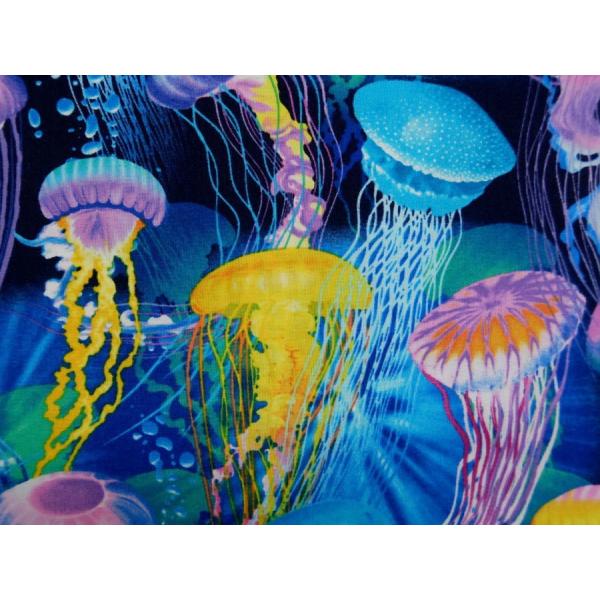 輸入 Usaコットン 生地 布 ジェリーフィッシュ ｃ６１４６ 入園入学 海の生き物 クラゲ タイムレストレジャーズ 商用利用可能 Buyee Buyee 日本の通販商品 オークションの代理入札 代理購入