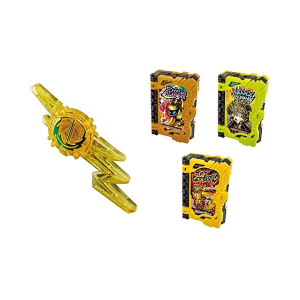 3種セット] 仮面ライダーセイバー DX雷鳴剣黄雷エンブレム&ランプドア