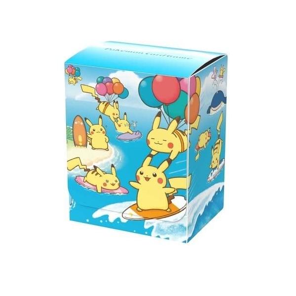 ゲーマー様　なみのりの　空飛ぶ　ピカチュウ 計四枚セット ポケモンカードゲーム デッキケース なみのりピカチュウ＆そらをとぶ