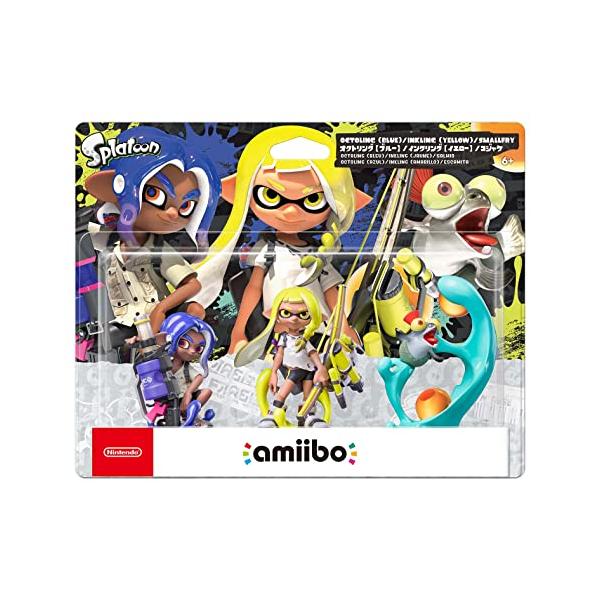 amiibo トリプルセット[インクリング【イエロー】/オクトリング
