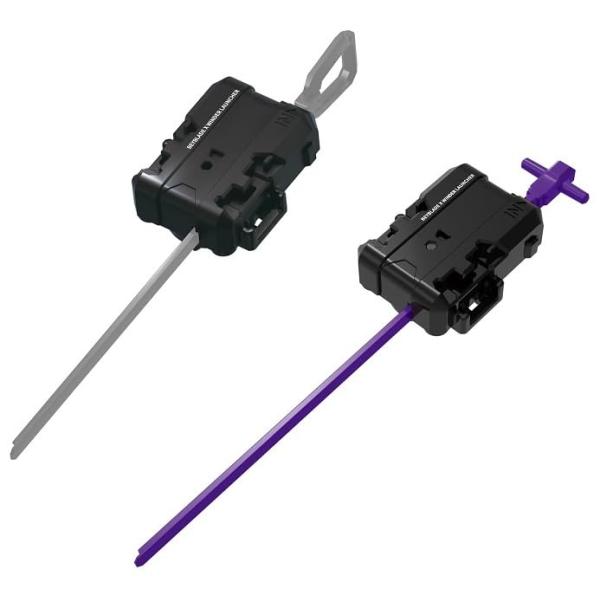 BEYBLADE X ベイブレードX ワインダーランチャー シルバー×ブラック(UX