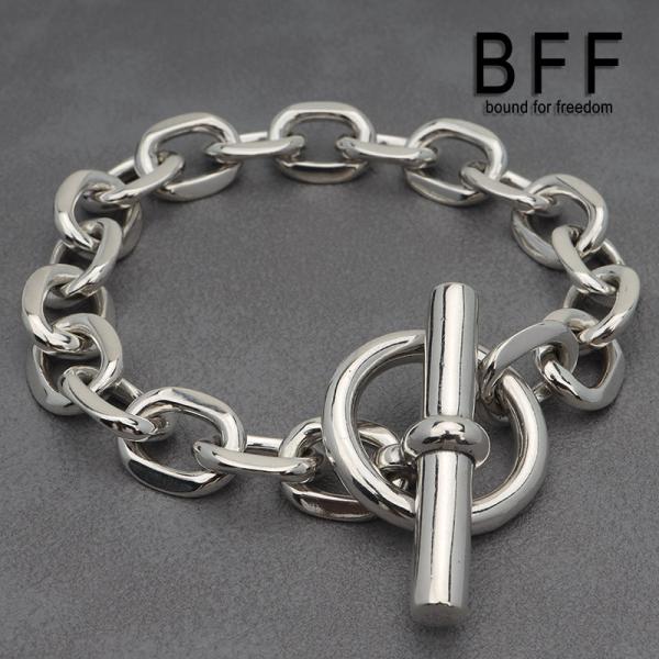 BFF ブランド ハワイアン マンテル ブレスレット 11mm シルバー925 BFF ブランド ハワイアン マンテル ブレスレット 幅11mm メンズ