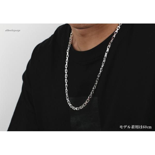 Tチェーンネックレス シルバー 銀色 チェーン メンズ ネックレス Tチェーン リンク 45cm 50cm 60cm 70cm N172 シルバーアクセサリーsilverkyasya 通販 Yahoo ショッピング