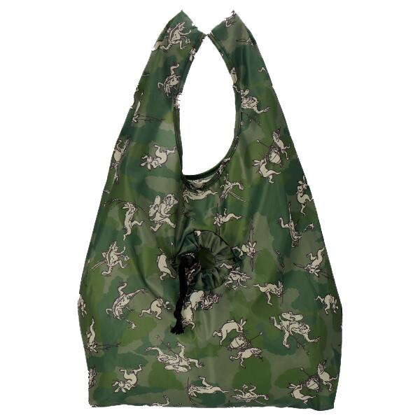 くしゅっとエコバッグ 鳥獣戯画 Kusyutto 04 京のめぐみ 通販 Yahoo ショッピング