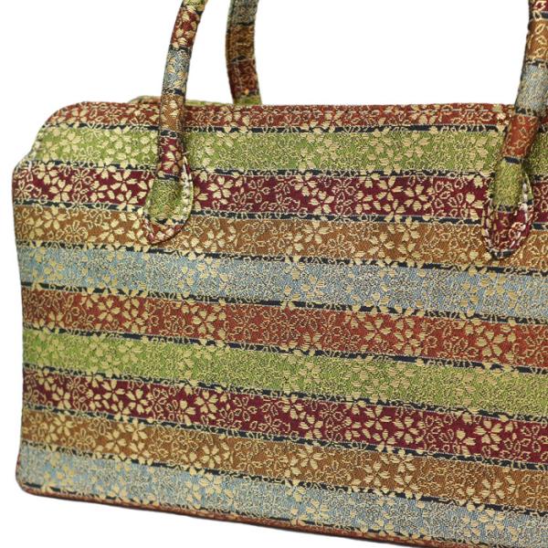 京都西陣生地】【利休バッグ 08125】お茶席バッグ/着物を引き立てる