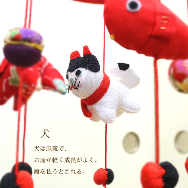 ハンドメイド吊るし飾り3点 H oty OKBABY つるし雛 つるし飾り 吊るし飾り 天然木製台付 44cm