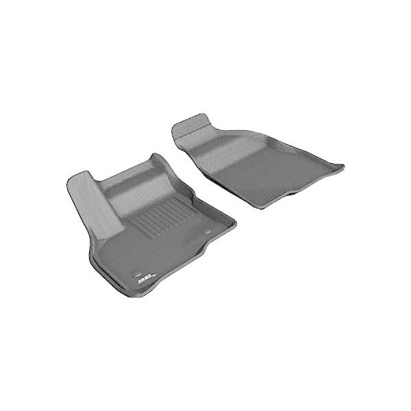 人気アイテム3D MAXpider 全天候型フロアマット Chevrolet Bolt EV 2017-2022 カスタムフィット カーフロアライナー、Kaguシリーズ(1列目、ブラック)