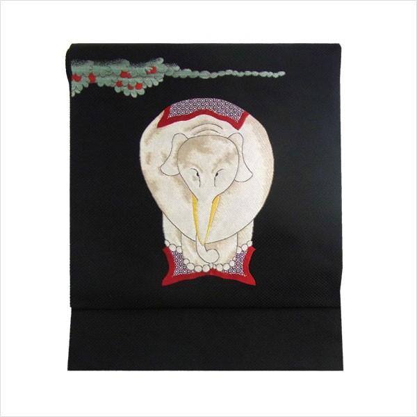 ★ 象のオリジナル名古屋帯 ☆ 象のオリジナル名古屋帯