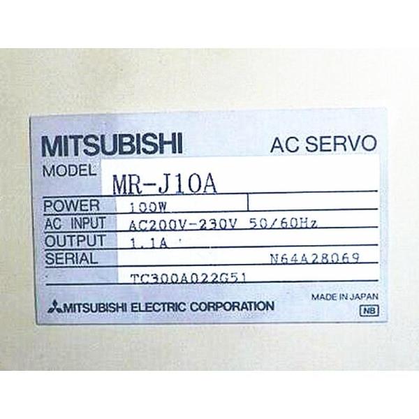 新品 MITSUBISHI 三菱電機 MR-J10A 保証 : kyo-store - 通販 新品 MITSUBISHI 三菱電機 MR-J10A 保証 : kyo-store - 通販