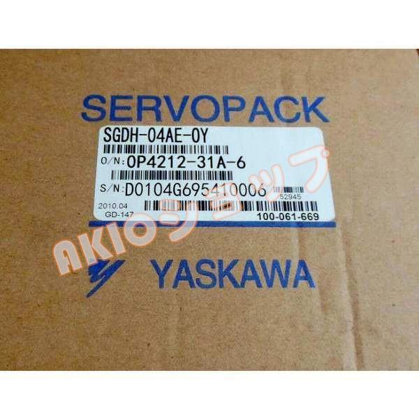 新品 ☆送料無料☆ Σ-IIシリーズ サーボドライブ SGDH-04AE-OY 新品 ☆送料無料☆ Σ-IIシリーズ サーボドライブ SGDH-04AE-OY
