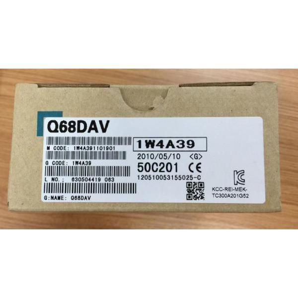 新品 MITSUBISHI 三菱電機 Q68DAV ディジタル-アナログ変換 新品 MITSUBISHI 三菱電機 Q68DAV ディジタル-アナログ変換
