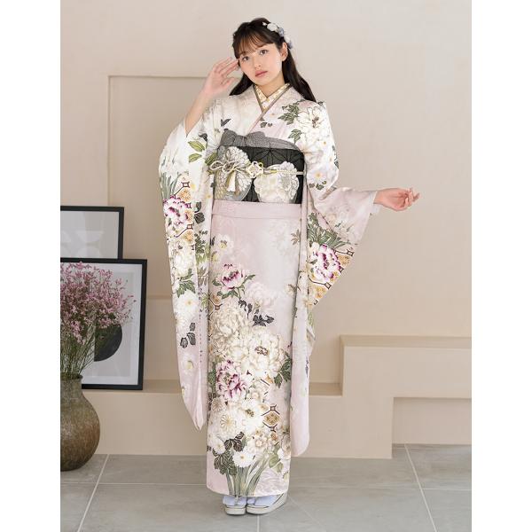 振袖 ピンク系 花柄 かわいい振袖を望むならピンクがいち押し