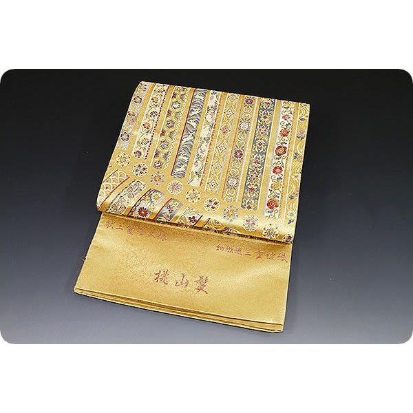 西陣正絹袋帯 壱阡八百織 桃山鬘 献上鬘帯文様 期間限定セール  