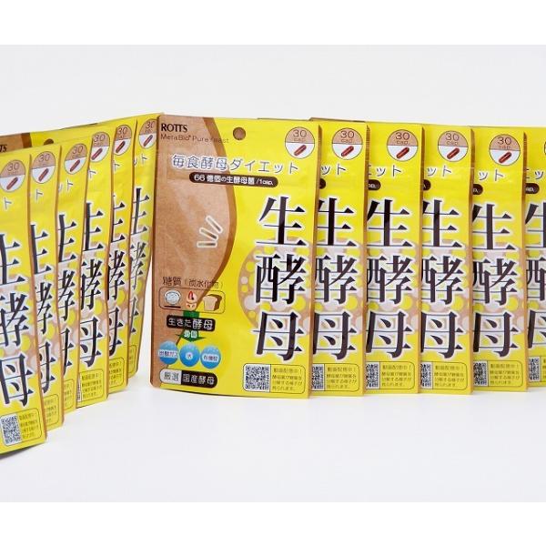 ロッツ 生酵母 30カプセル×12個