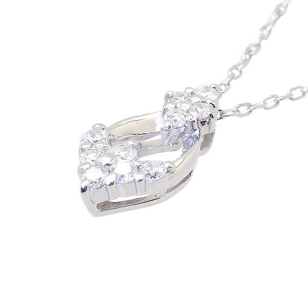 KYOCERA（京セラ） ダイヤモンド ネックレス プラチナ 10石合計0.12