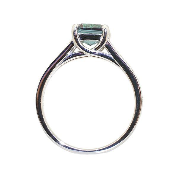 KYOCERA（京セラ） アレキサンドライト リング 指輪 プラチナ