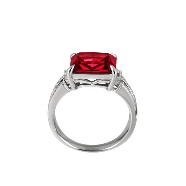 KYOCERA（京セラ） ルビー リング 指輪 プラチナ 3.85カラット