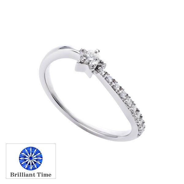 KYOCERA（京セラ） プラチナダイヤモンドリング(シューティングスター