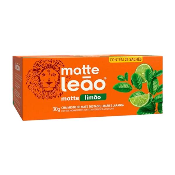 マテ茶 ライム（レモン）風味 ティーバック マテレオン 30g（25袋） CHA MATE LEAO SABOR LIMAO 25 SACHES
