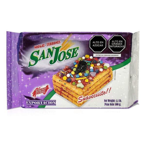 TzZ gD f hj yp 500g y[Y@TURRON DE DONA PEPA SAN JOSE PERU