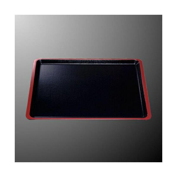 PBT（漆器） PBT尺4NOS膳 黒  T604-1(310×433×H19mm)国際化工（マルケイ）