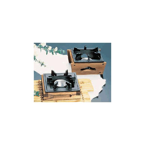 料理演出用品・和食卓上鍋 卓上コンロ☆ アルミ 民芸調コンロ（小）(1