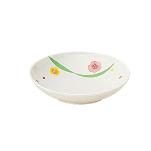メラミン製 10cm皿 ポピー(φ100×H23mm) 信濃化学/shinca[2515-PY