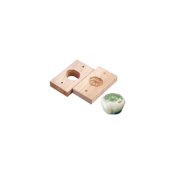 蓮葉型（特大）木製和菓子型 新品】手彫物相型（上生菓子用) 蓮葉 楽天市場】和菓子 木型の通販